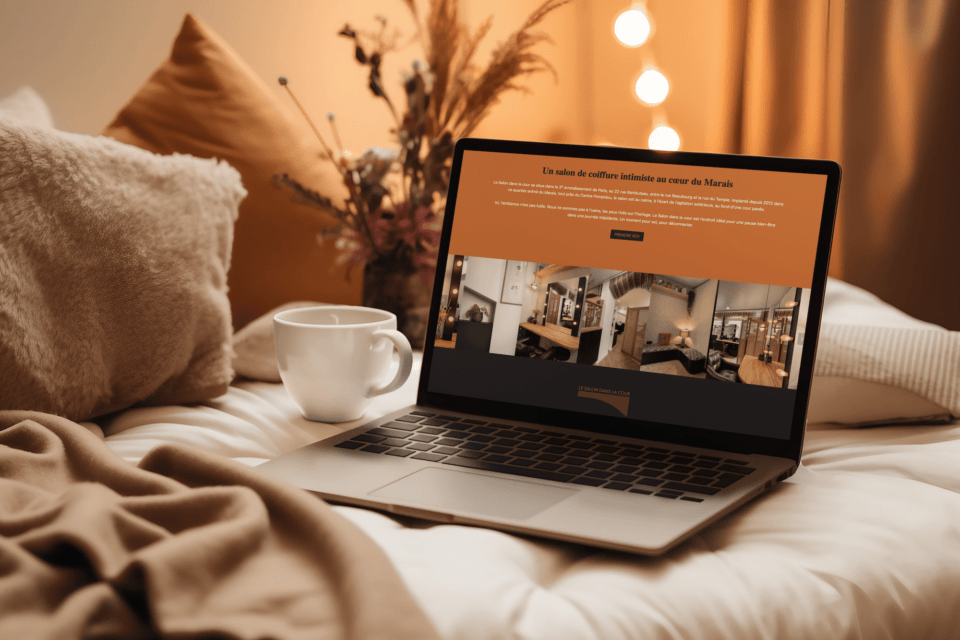 Création de sites internet pour des salons de coiffure en Creuse, en Haute-Vienne, en Corrèze.
